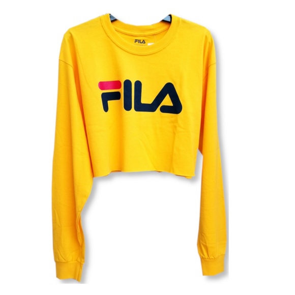 fila crop top shirt